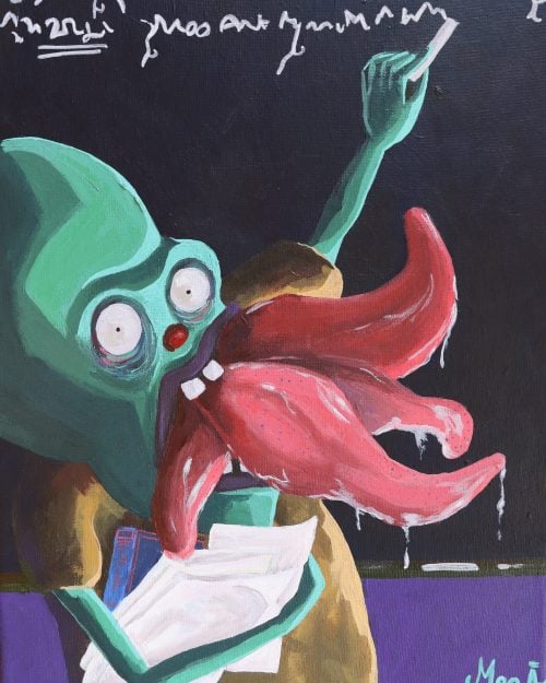 Le professeur de langues