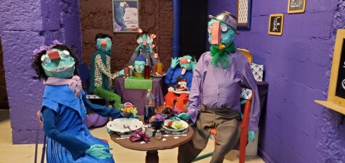 ©Modelaine Amblard vu scénographie : Photo partie gauche de l'instalation