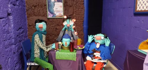 ©Modelaine Amblard vu scénographie : Trio d'anniversaire