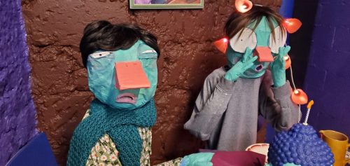 ©Modelaine Amblard vu scénographie : 2 figures