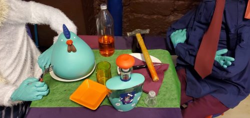 ©Modelaine Amblard vu scénographie : plan table couple