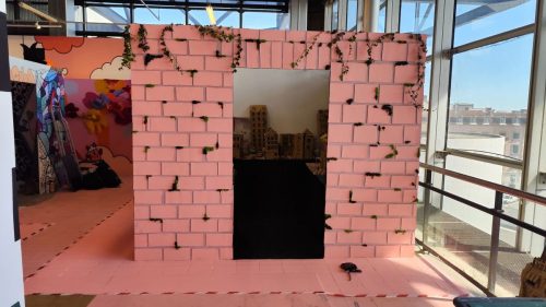 ©Modelaine Amblard vu scénographie : devanture scénographie