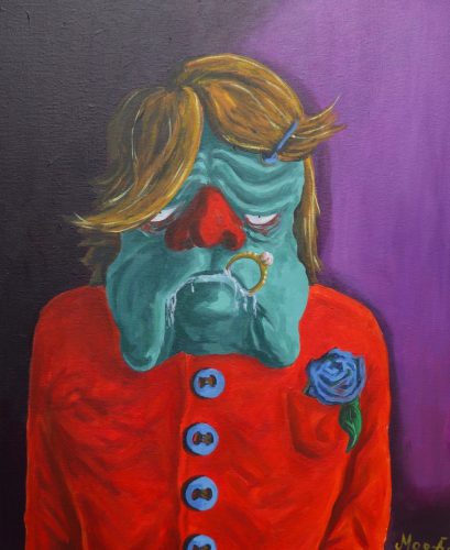 Veux-tu m'épouser ?, 55 x 46 cm, Acrylique, 2022